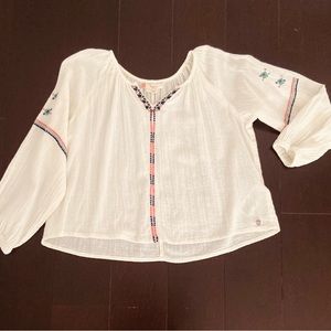 Roxy blouse size girls 8 (Small) Worn 2-times